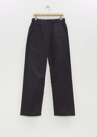 Cotton Wide Leg Jogger
