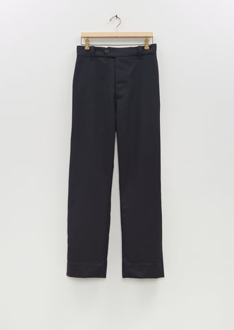 Wool Relaxed Trouser
