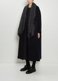 Fuzzy Feutre Cashmere Shawl — African Night