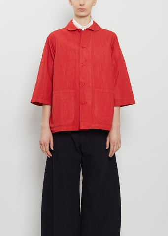 Olivia Technical Cotton Pulla Jacket — Tango