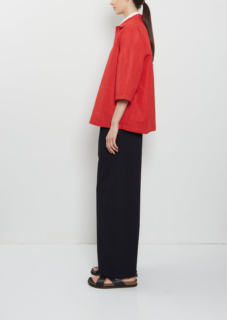 Olivia Technical Cotton Pulla Jacket — Tango