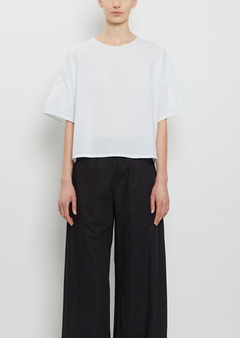 Frida Cotton Light Top — Acqua