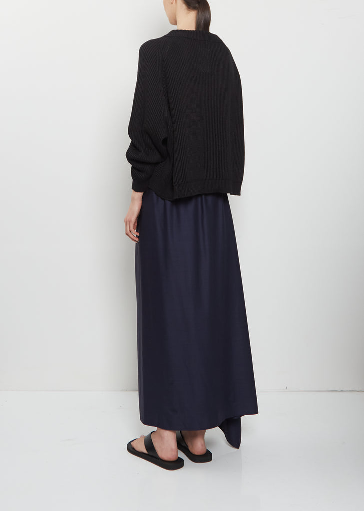 Virgin Wool Sarong Skirt