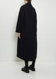 The Groundsman Wool Cashmere Coat