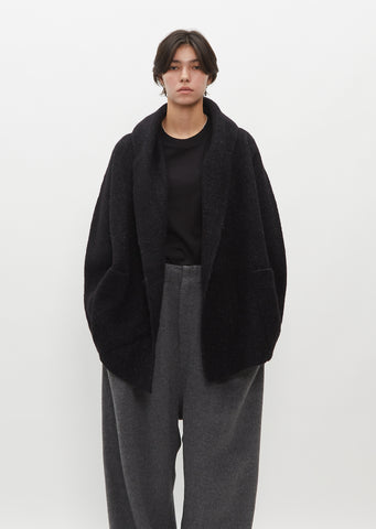 Oversized Alpaca and Wool Coat