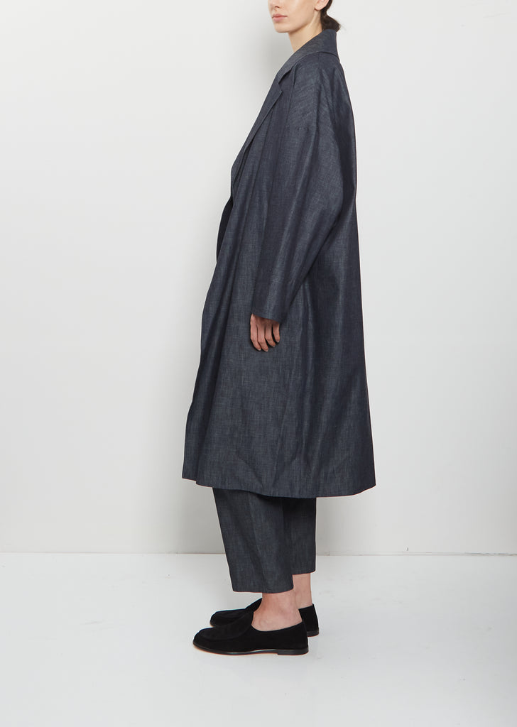 Oversized Denim Coat