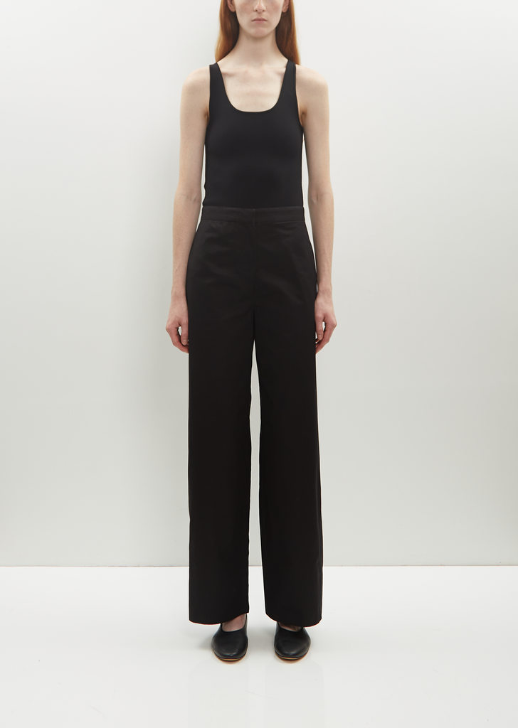 Organic Cotton Twisted Seam Trousers