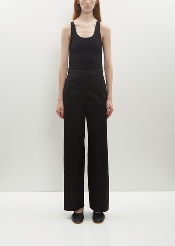 Organic Cotton Twisted Seam Trousers