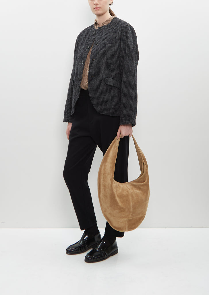 Suede Market Tote