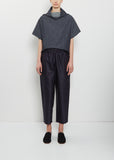 Carrot Cotton Pants — Midnight