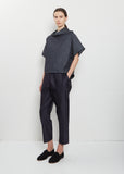 Carrot Cotton Pants — Midnight
