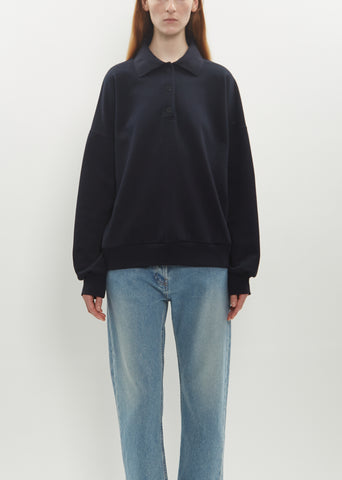 Corzas Cotton Top — Dark Navy