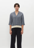 Serge Wool and Cotton Sweater