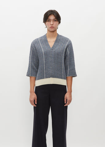 Serge Wool and Cotton Sweater