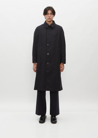 Collection Wool Grid Coat
