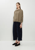 Cashmere Boatneck Sweater — Marron Glace