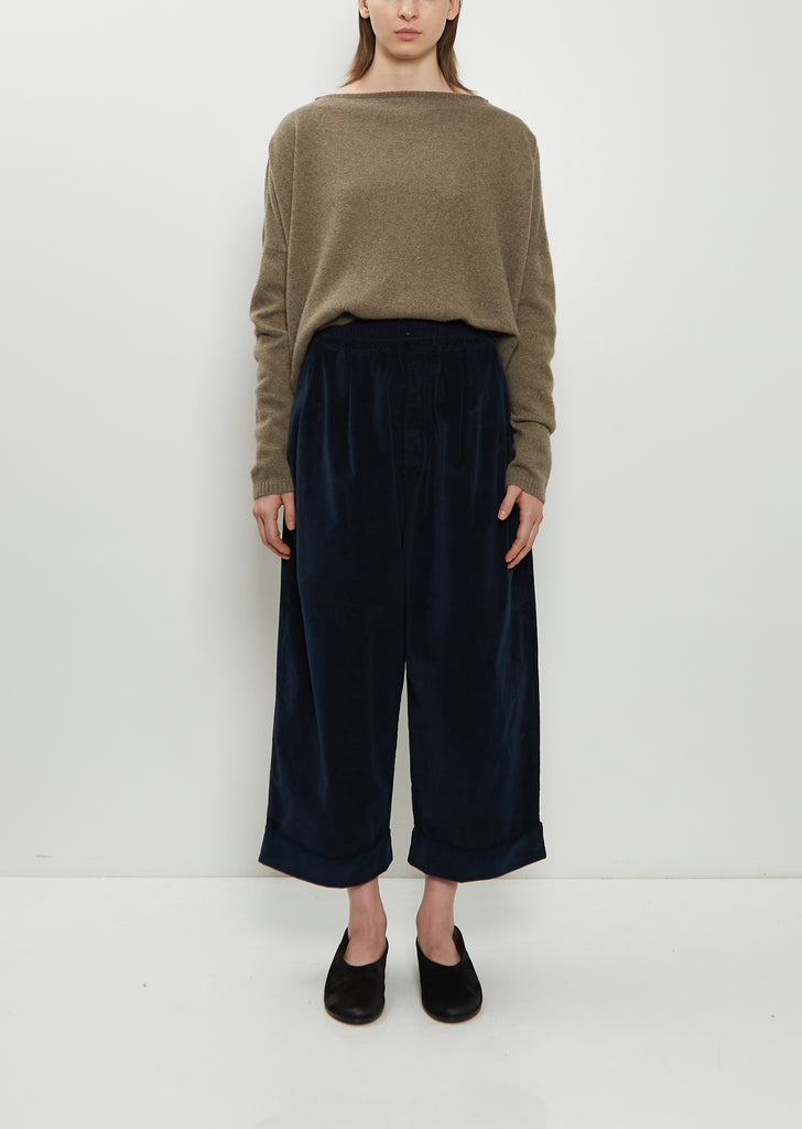 Velvet Bragoni Pant — Ink