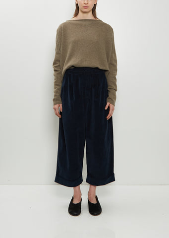 Velvet Bragoni Pant — Ink