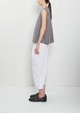 Paper Cotton V-Back Sleeveless Top