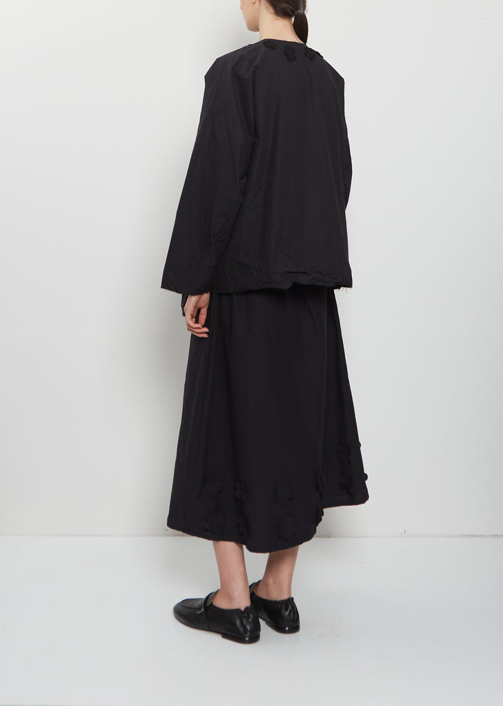 Paper Cotton Flowers Volume Jacket