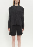 Washi Paper Ensemble U Jacket — Black