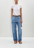 Cotton Denim Trousers