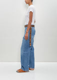 Cotton Denim Trousers