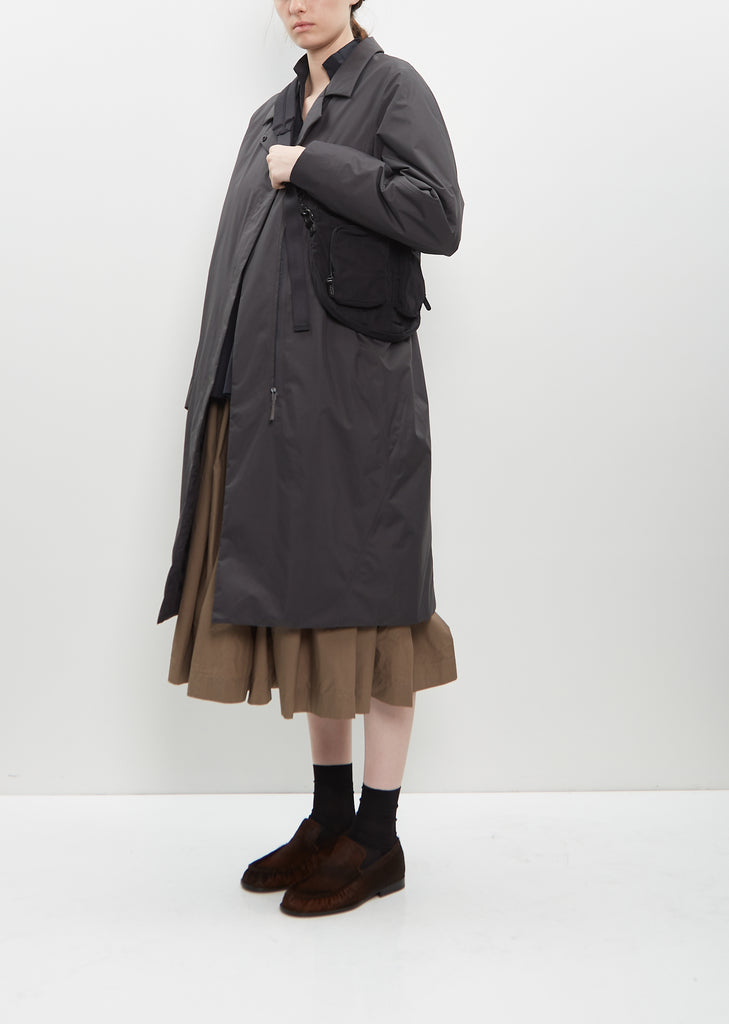 Technical Gabardine Bodybag, Small — Black