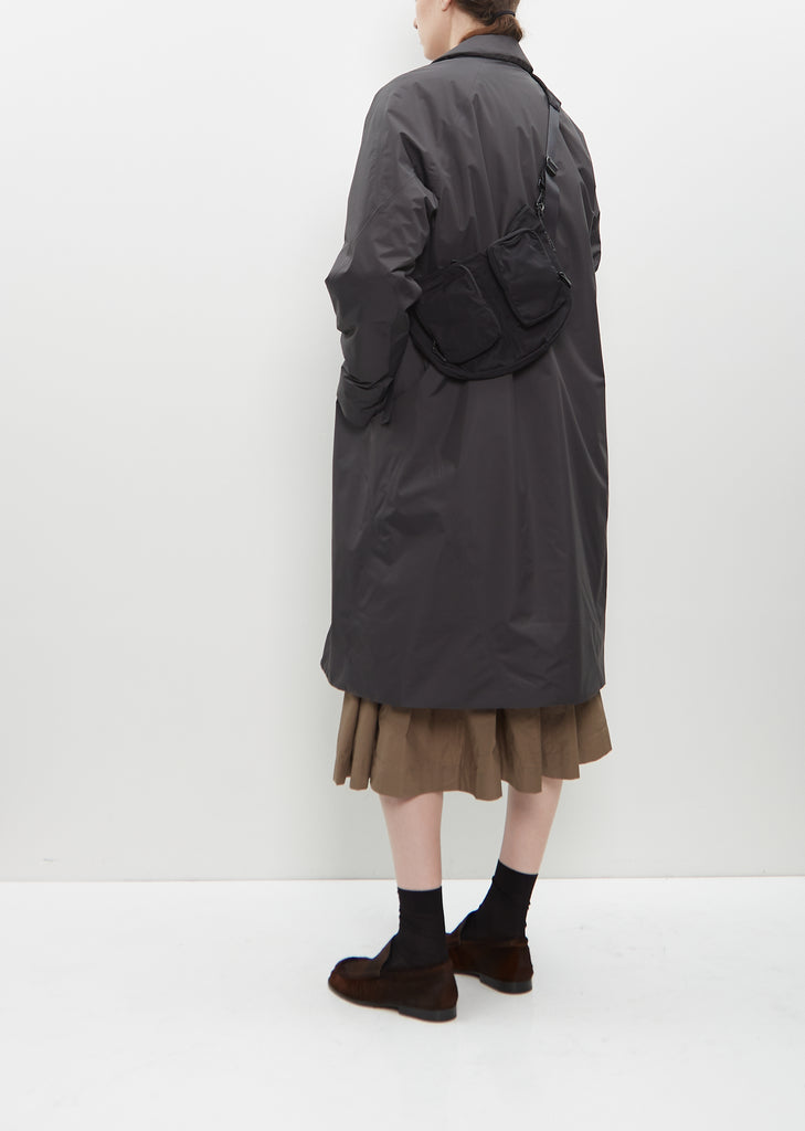 Technical Gabardine Bodybag, Small — Black