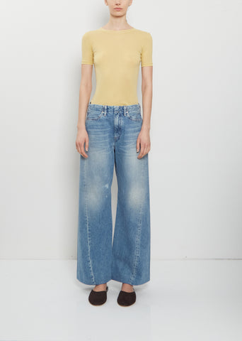 Boy Jean Trousers — Vintage Beach Blue