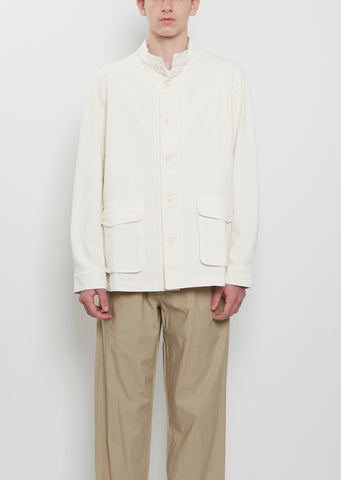Ino Cotton Moon Jacket — Avorio