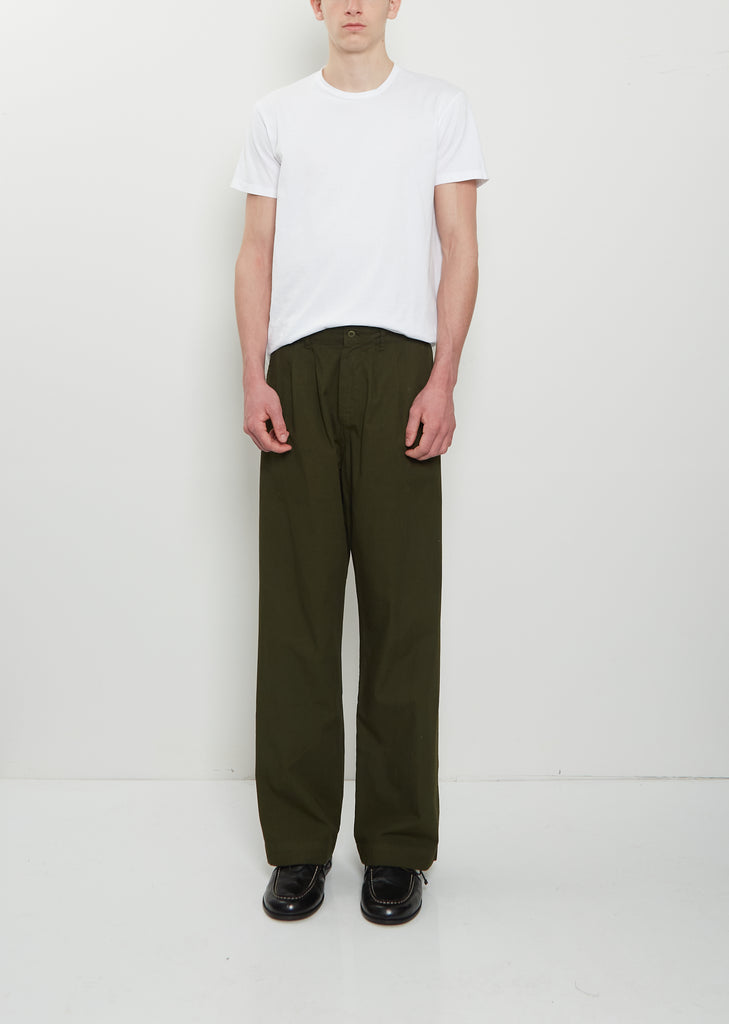 Golf Cotton Liana Pant — Olive