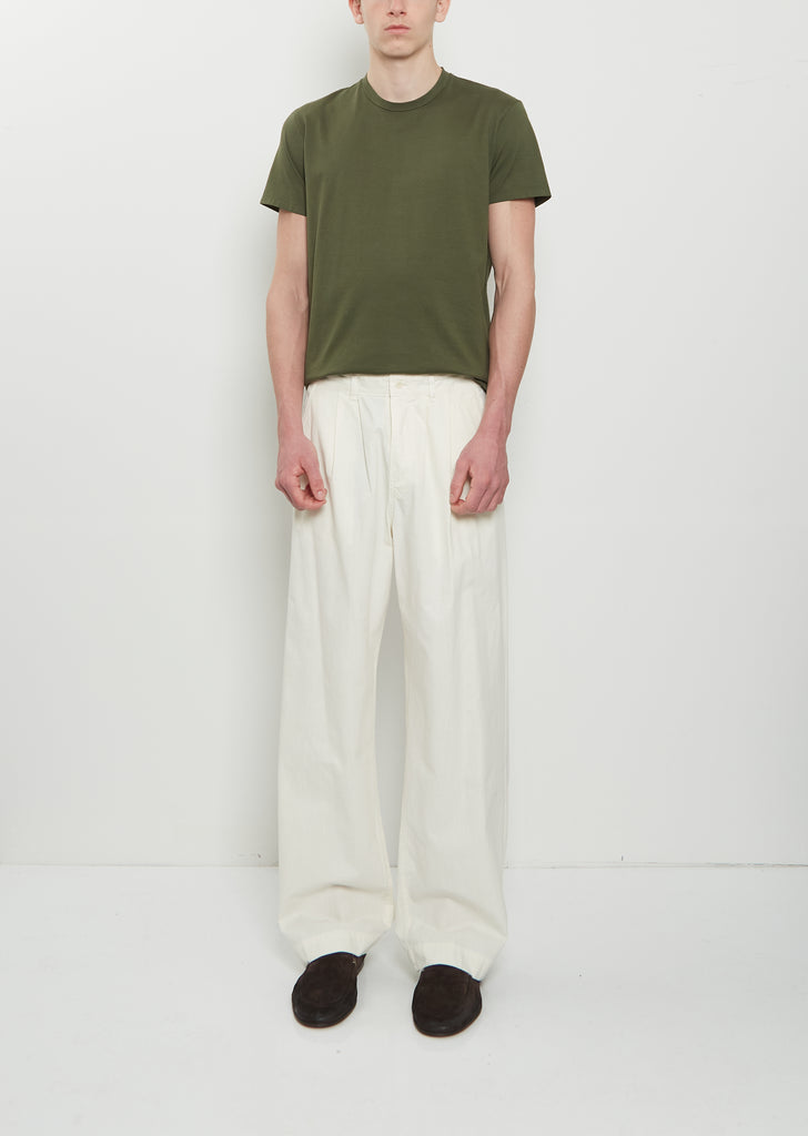 Golf Cotton Liana Pant — Avorio