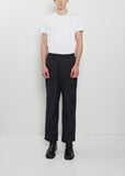 Cotton Broad Drawstring Pants