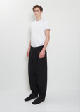 Suspender Buttons Wool Pants