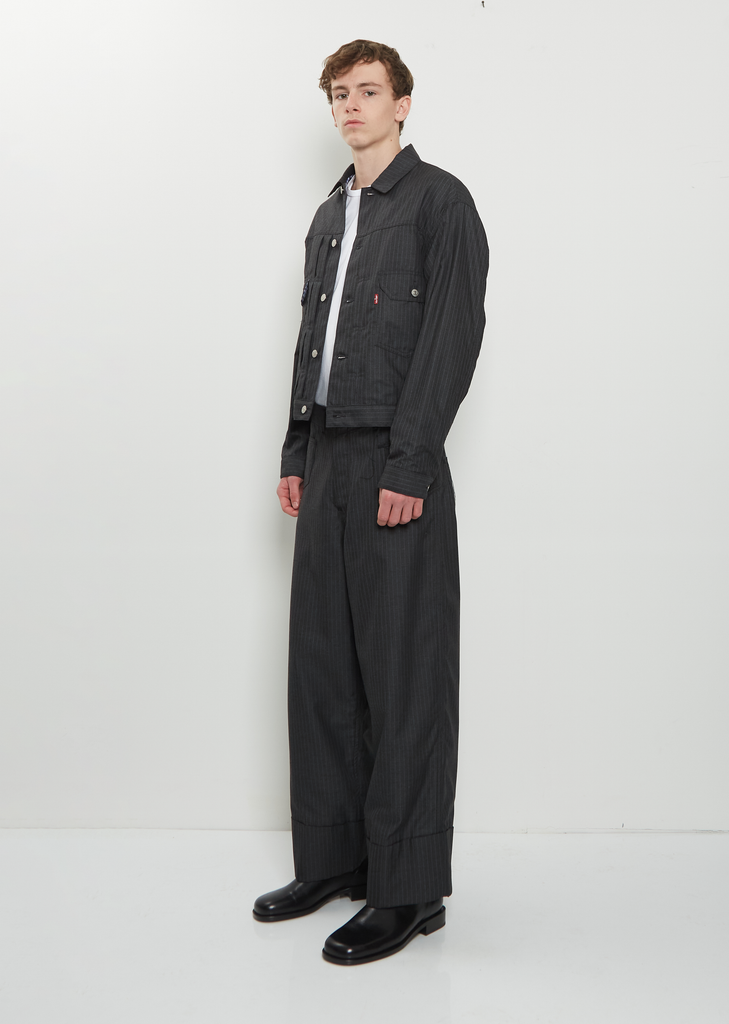x Levi's Pinstripe Blouson
