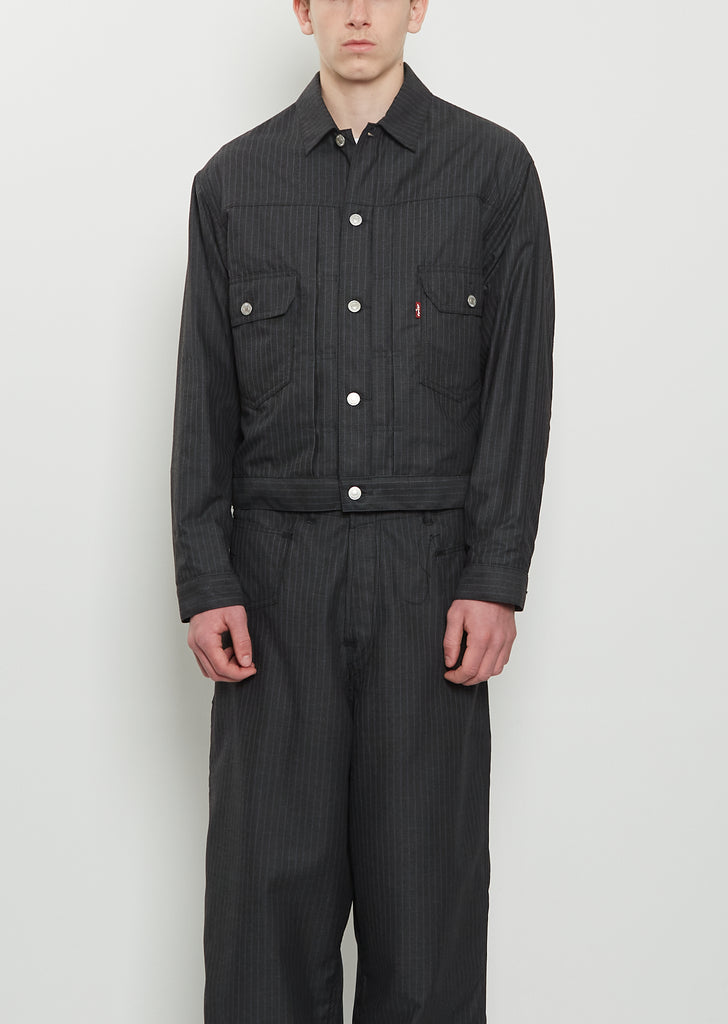 x Levi's Pinstripe Blouson