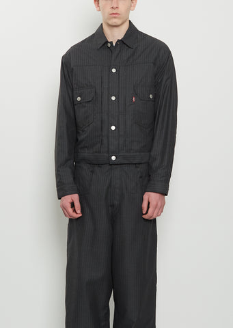 x Levi's Pinstripe Blouson