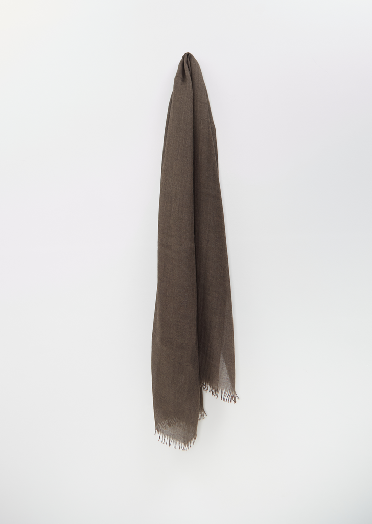 Staffa Solid Scarf — Bark