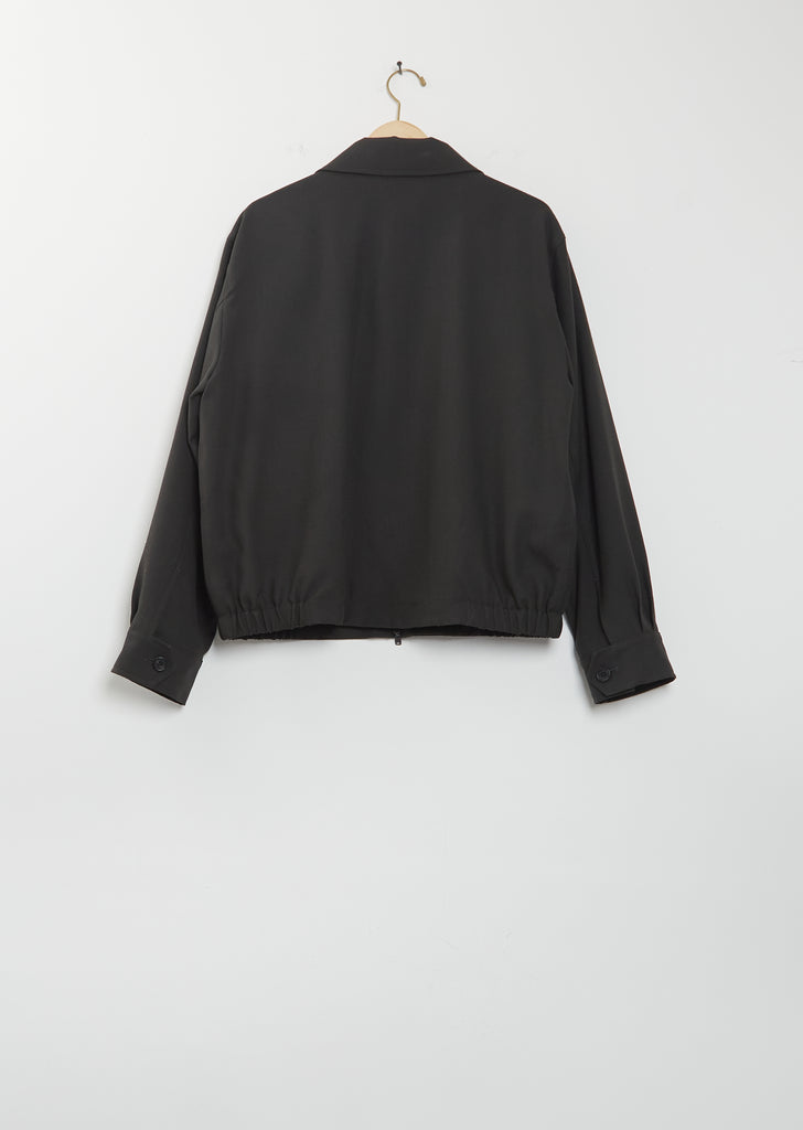 Zip Through Bomber Jacket