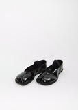 Tabi Ballerina Patent Ness — Black