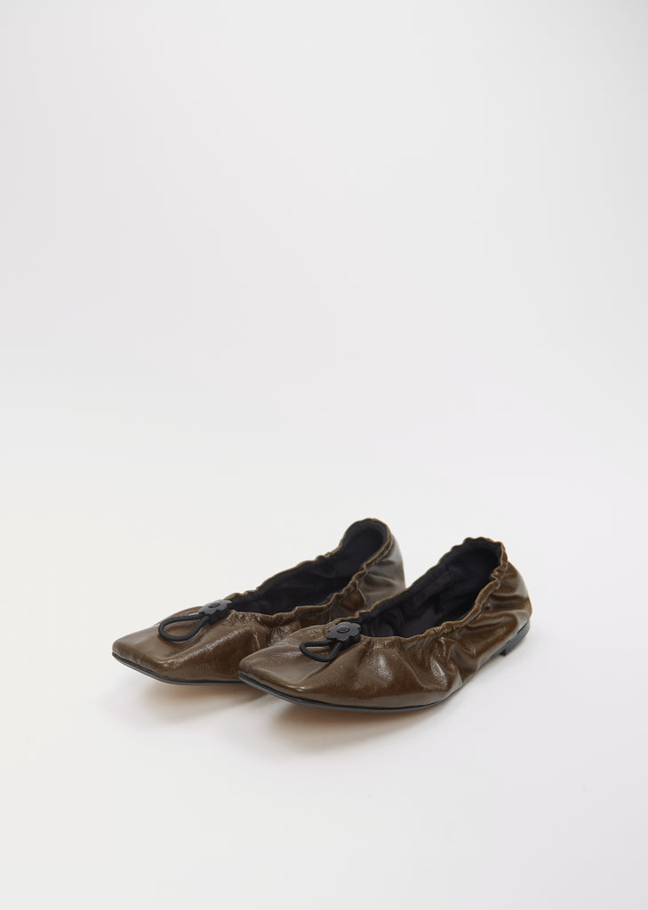 Orbella Leather Ballerina