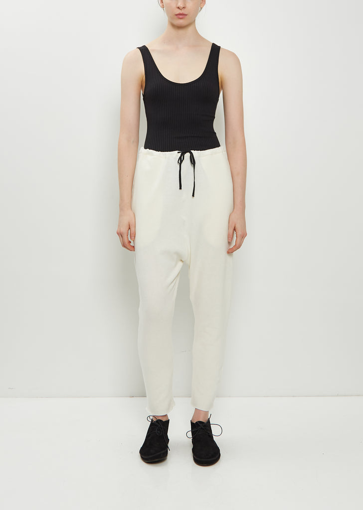 Stretch Jersey New Basic Pants — Milk
