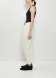 Stretch Jersey New Basic Pants — Milk