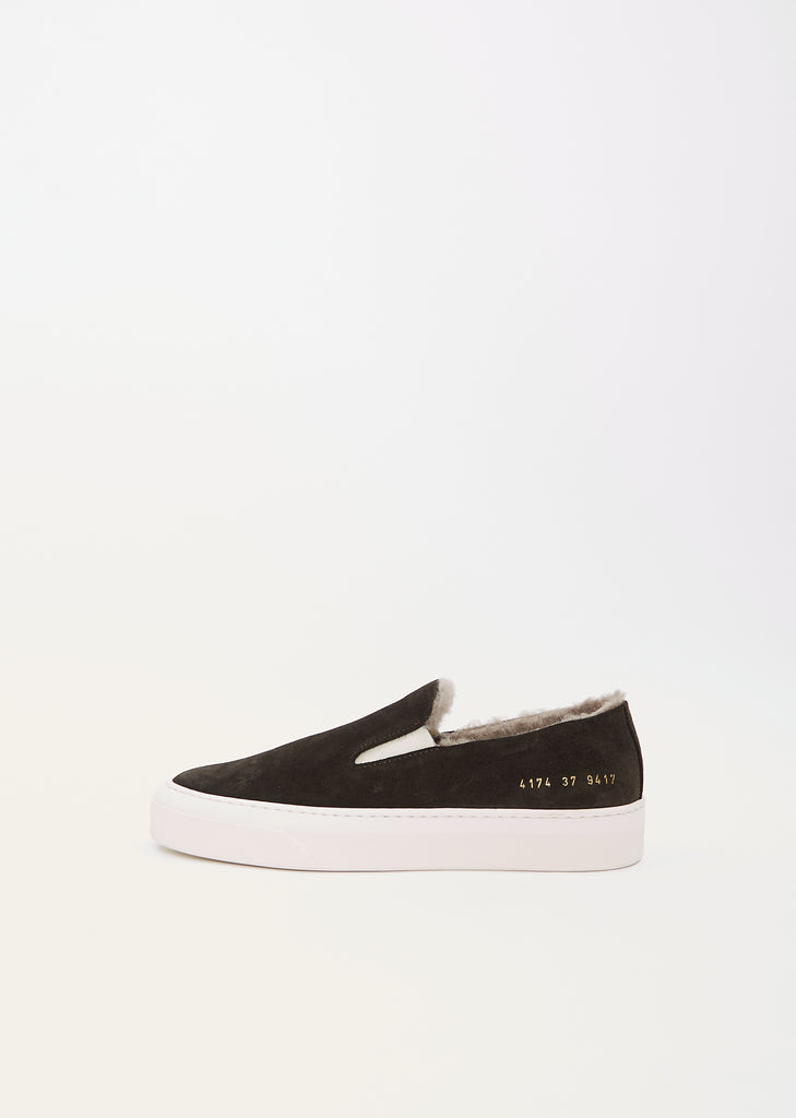 Suede Slip On