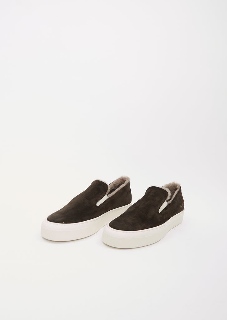 Suede Slip On