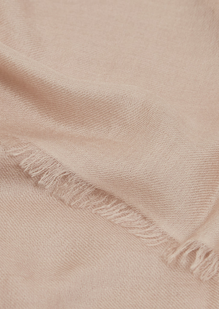 Nuage Cashmere Shawl — Sand