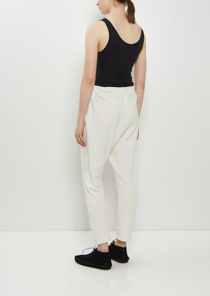 Stretch Jersey New Basic Pants — Milk