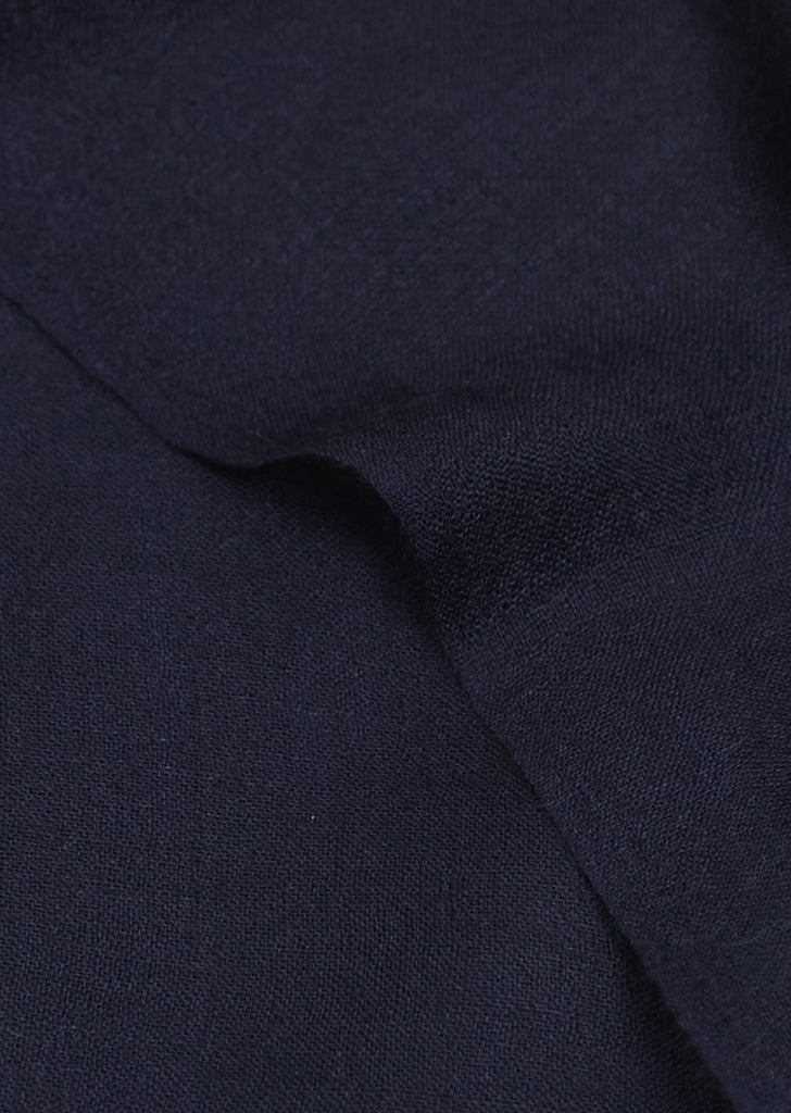 Cashmere Cloud Stole — Midnight Blue