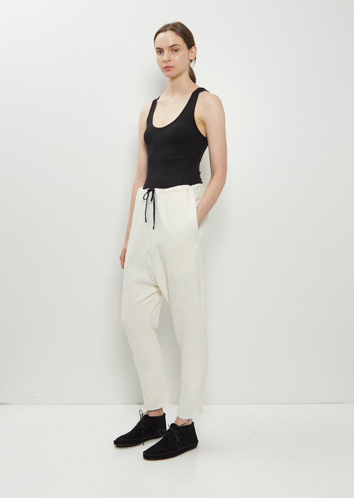 Stretch Jersey New Basic Pants — Milk